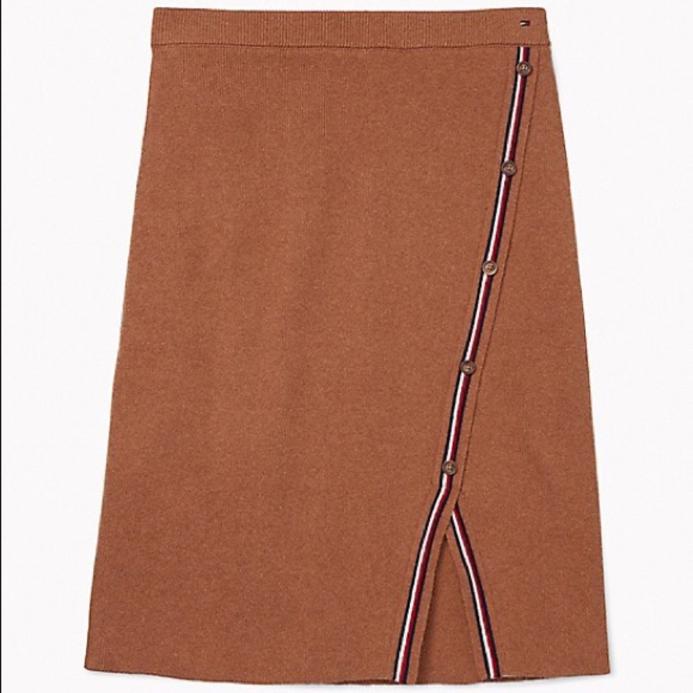 Tommy Hilfiger Ribbed Sweater Skirt -NWT